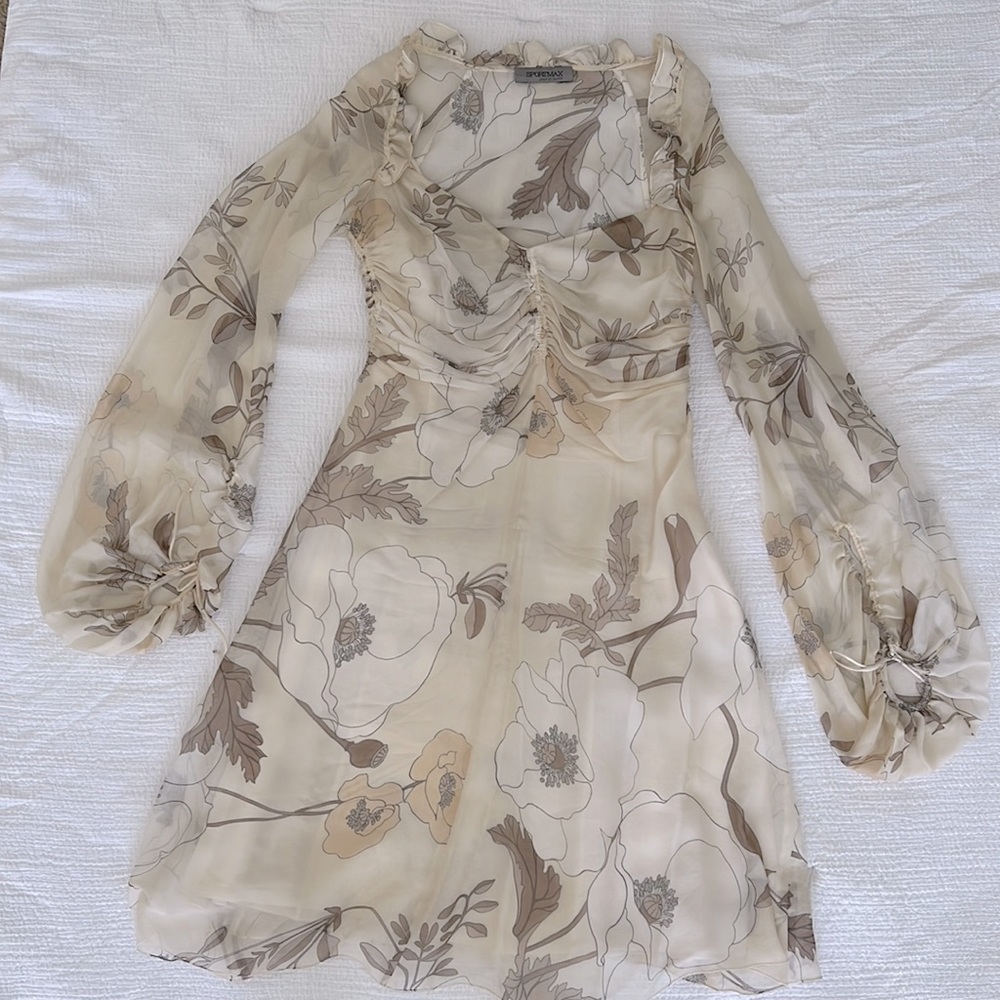 SportMax silk Dress circa 2005